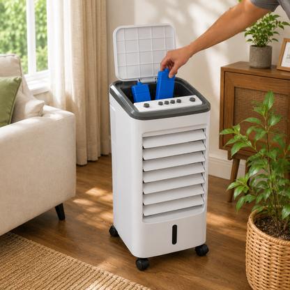 Climatiseur portable Rafraîchisseur d’air avec roulettes