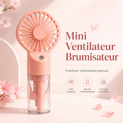 Mini ventilateur brumisateur - E-veil