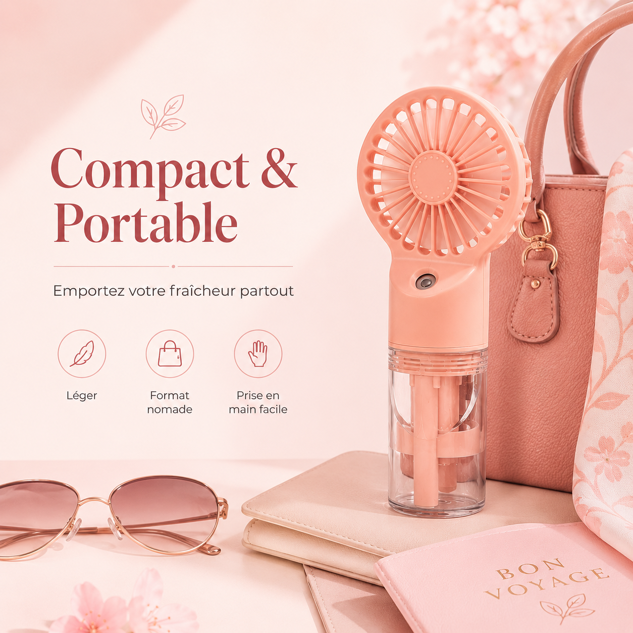 Mini ventilateur brumisateur - E-veil