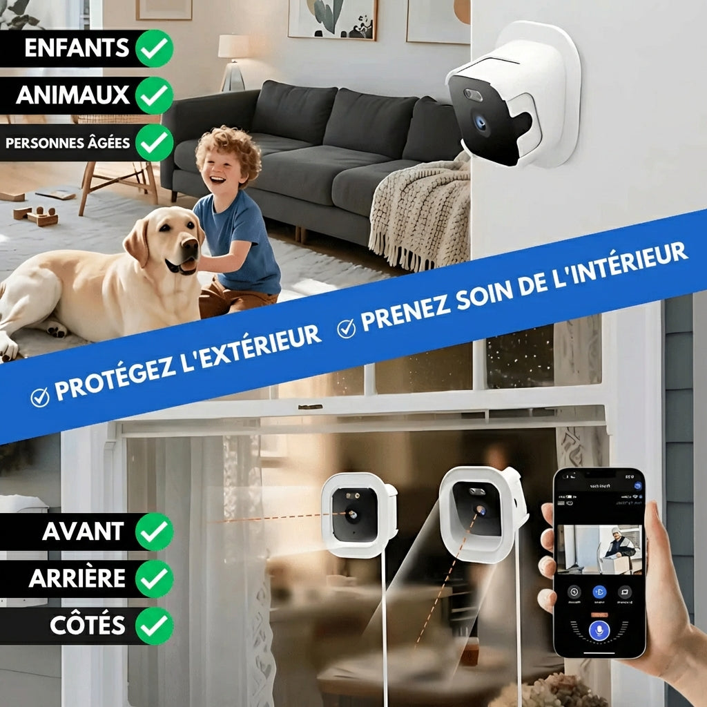 SafeView™ — La caméra invisible qui filme tout, même en pleine nuit. Testez-la 90 jours.