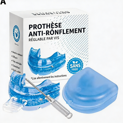 Dentier buccal anti-ronflement silencieux