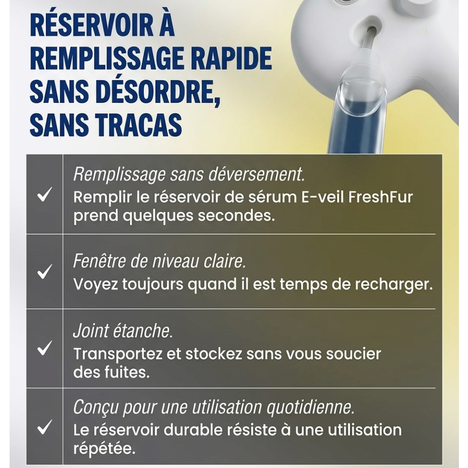 Brosse + 2 flacons de brume nettoyante (cadeau surprise)