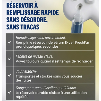 Brosse + 2 flacons de brume nettoyante (cadeau surprise)