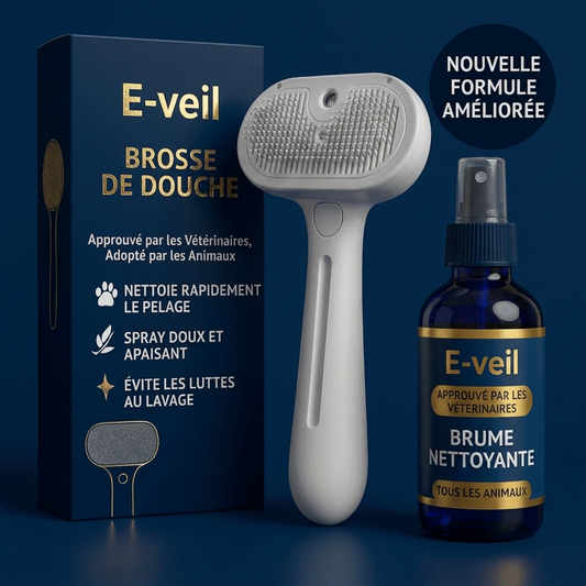 Brosse + 2 flacons de brume nettoyante (cadeau surprise)